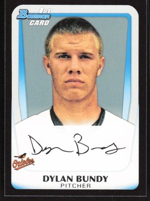 2011 Bowman Draft Picks & Prospects Prospects #BDPP18 Dylan Bundy