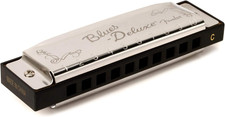 Blues Deluxe Harmonica, Guitar Accessories, Key of C