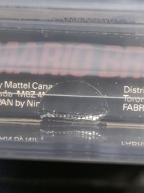 POP 1 Super Mario Bros. Gloss Sticker VGA 85 1st Print Nintendo NES Not PSA WATA