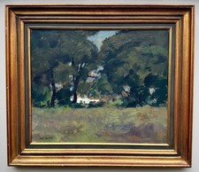 Paul Surtel (1893–1985) Provence Carpentras Mont-Ventoux Paysage