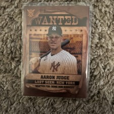 AARON JUDGE Topps Big League WANTED #WT-7 INSERT Baseball Card NEW YORK YANKEES