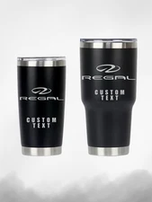 REGAL BOAT | 20/30OZ | ENGRAVED TUMBLER | CUSTOM | FREE PERSONALIZATION