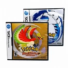 Pokemon Heartgold and Soulsilver in Case with Manuals and Inserts - Nintendo DS