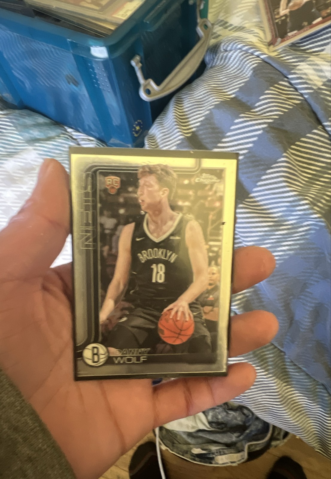 2025-26 Topps Chrome - Image Variation Danny Wolf #277 (RC)