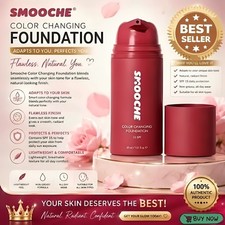 Smooche Foundation Korean, Smooche Color Changing Foundation, For All Skin Types