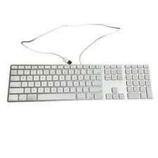 Tastiera USB cablata originale Apple A1243 per iMac Mac Mini Mac Pro con tastiera slim