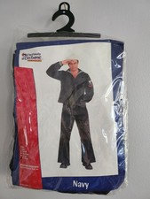 California Costume Navy/Sailor Adult Costume XL Black