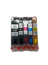 PGI-220 CLI-221 Refillable Ink Cartridges for Canon PIXMA MP560 MP620 MP980