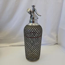 Vintage  Sparklets Soda Water Seltzer Dispenser Glass Siphon