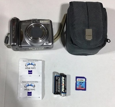 Canon PowerShot A720 is 8MP Digital Camera Bundle w/ SD Card and Canon Case