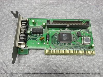 Symbios Logic Sym20810 2x 50-Pin SCSI Controller PCI Card 348-0033673B 0034416