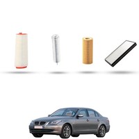 Hoffcar Wartungsset - 4 Filter FüR BMW Serie 5 (E60/E61) 525D 145Kw Ab 2007