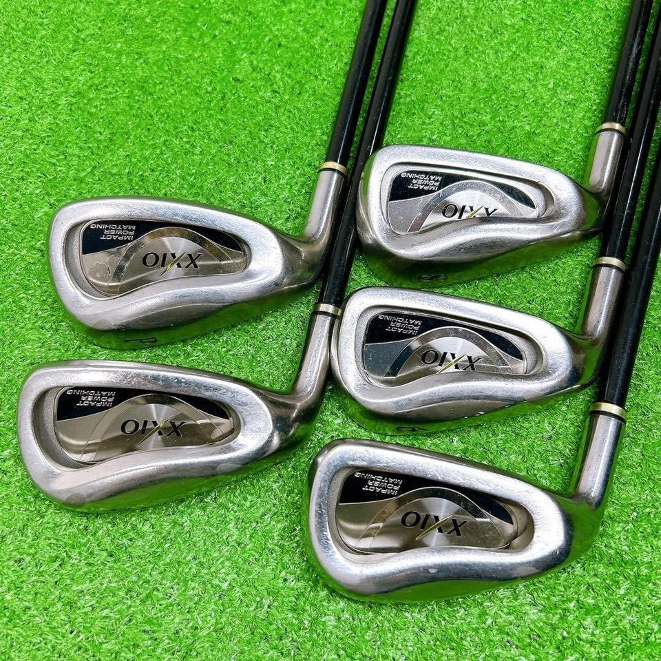 Lefty XXIO MP400 Irons #6-9,Pw(5Clubs)/Genuine carbon MP400/Flex:Regular - Image 3 of 4