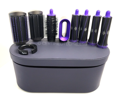 Dyson Airwrap Styler Complete Purple/Black with Attachments (USED