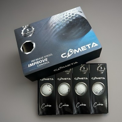La Cacariza The Mexican Golf Ball Cometa 1 Dozen 3 Piece White Distance Control