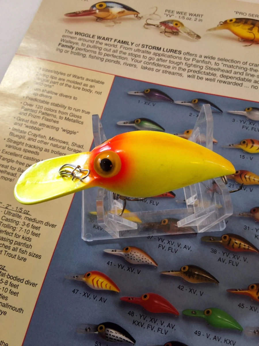 Leurre Crankbait Vintage Storm Hot 'n Tot H125 – Bleu Métallisé
