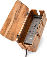 Cable Management Box, Power Strip  Extension Cord Hider, Desk Organizer