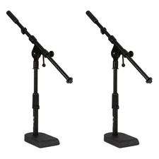 On-Stage MS7920B Bass Drum / Boom Combo Mic Stand - 2 Pack