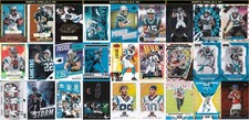Huge lot of 626 Carolina Panthers cards including inserts, rookies & stars