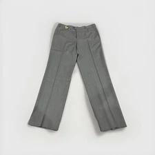 ZANELLA MENS DRESS PANTS GREY 36x33 100% WOOL MADE IN ITALY RP ~$390 VGC!