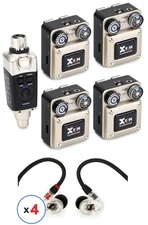 Xvive U45R4 Wireless In-ear Monitoring System with Sennheiser IE 100 Pro