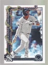 2025 Topps Holiday Jazz Chisholm Jr. #H176 Cookie Back Variation SP - Yankees