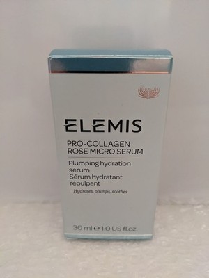 ELEMIS Pro-Collagen Rose Micro Serum Plumping Hydration Serum 1 fl.oz/30ml- NEW