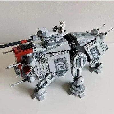 Star Wars Compatible AT-TE Walker 75337 Model   Custom Building Block Set