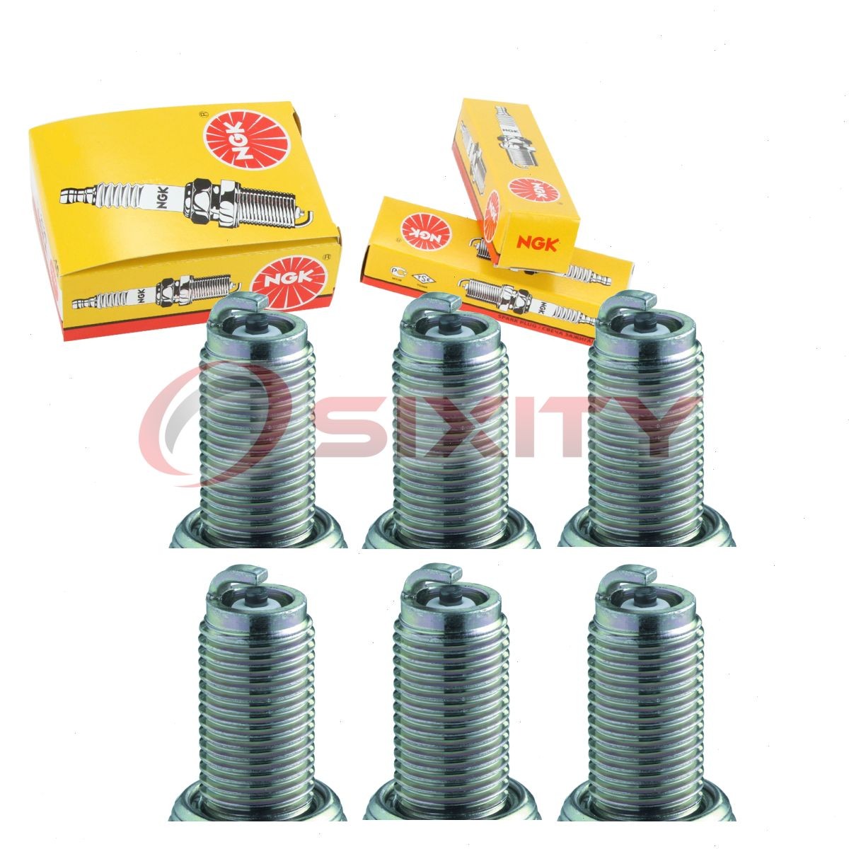 6 pc NGK 1482 CR7E BLYB Standard Spark Plugs for UR3CC U22ESR-N G59C E3.38 fd