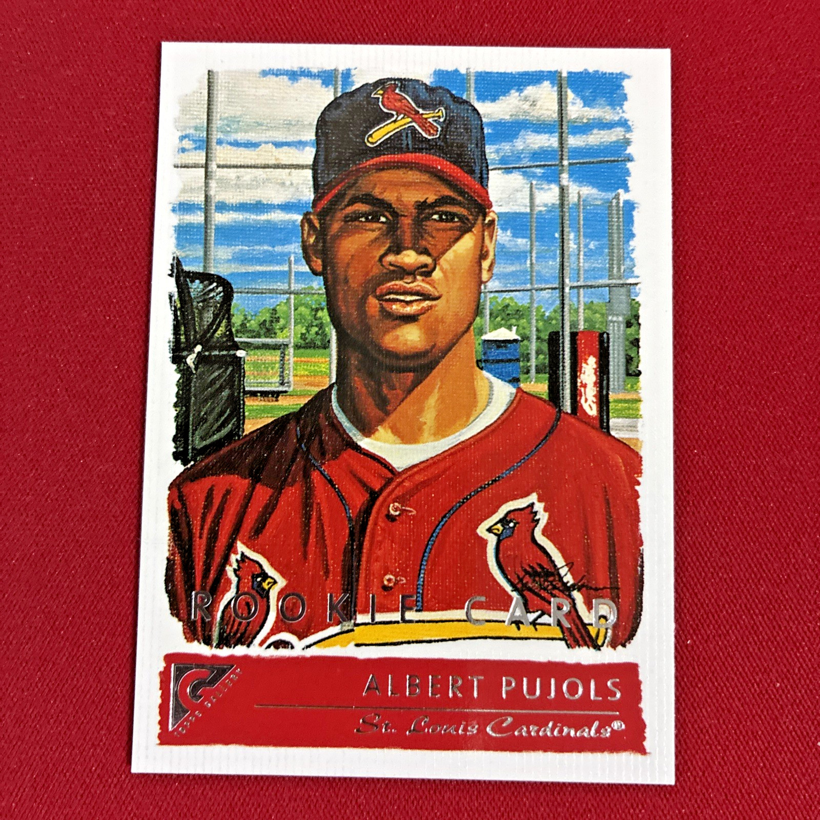 2001 Topps Gallery - Albert Pujols #135 (RC)