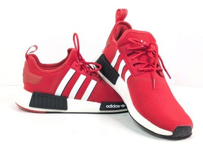 adidas Originals NMD_R1 Running Shoes, ID9147, Better Scarlet, Men s Size 11.5