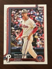 2025 Topps Update Series - Rookie Debut Mick Abel #US270 (RC) MLB Phillies Debut
