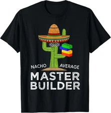 Fun Building Blocks Lover Meme Saying | Funny Master Builder T-Shirt