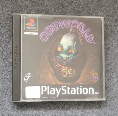 Oddworld Abe's Oddysee Sony PlayStation 1 PS1  PAL
