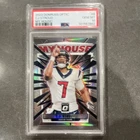 Panini Donruss Optic C.J. Stroud My House #6 PSA 10 Houston Texans Football Card