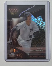 2026 Topps Chrome Black CODY BELLINGER ROSE GOLD Mini Diamond REFRACTOR # 07/10