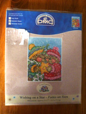 DMC Wishing on a Star Cross Stitch Kit 5 x 7 inches