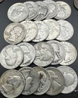 25 Mix Date & Mint 90% Silver Quarters You Will Receive The Exact Coin In Pic