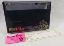 Funda Oficial Nintendo Famicom Super Mario Bros Polvo Cartucho Logo