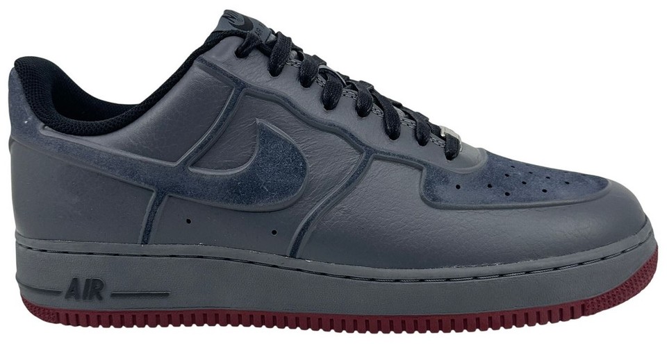 Nike Air Force 1 Premium Skive TEC VT Triple Black Mens Athletic Sneaker Nike Air Force 1 Premium Skive Tech VT Low Black for Sale  main image 2