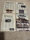 1980’s Ford Truck Ads Bronco Ranger Aerostar Van F-series 10+ Advertisements Lot — photo 2