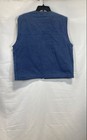 Vintage 90s Timberland Men's Weathergear Canvas Utility Vest Blue Size S — photo 2