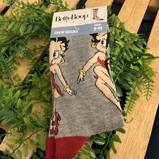 Betty Boop crew socks