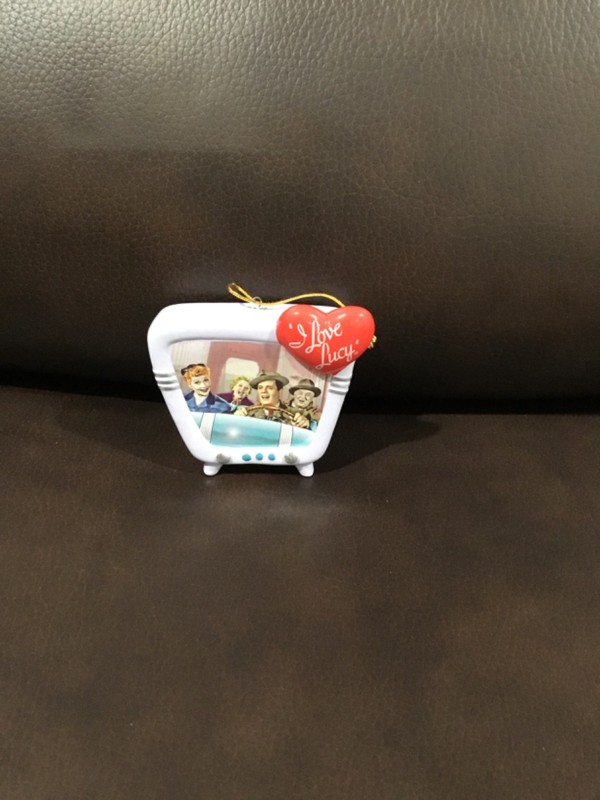 I love Lucy TV ornament