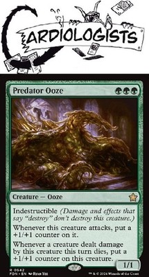 Predator Ooze | Magic the Gathering MTG | Foundations | NM