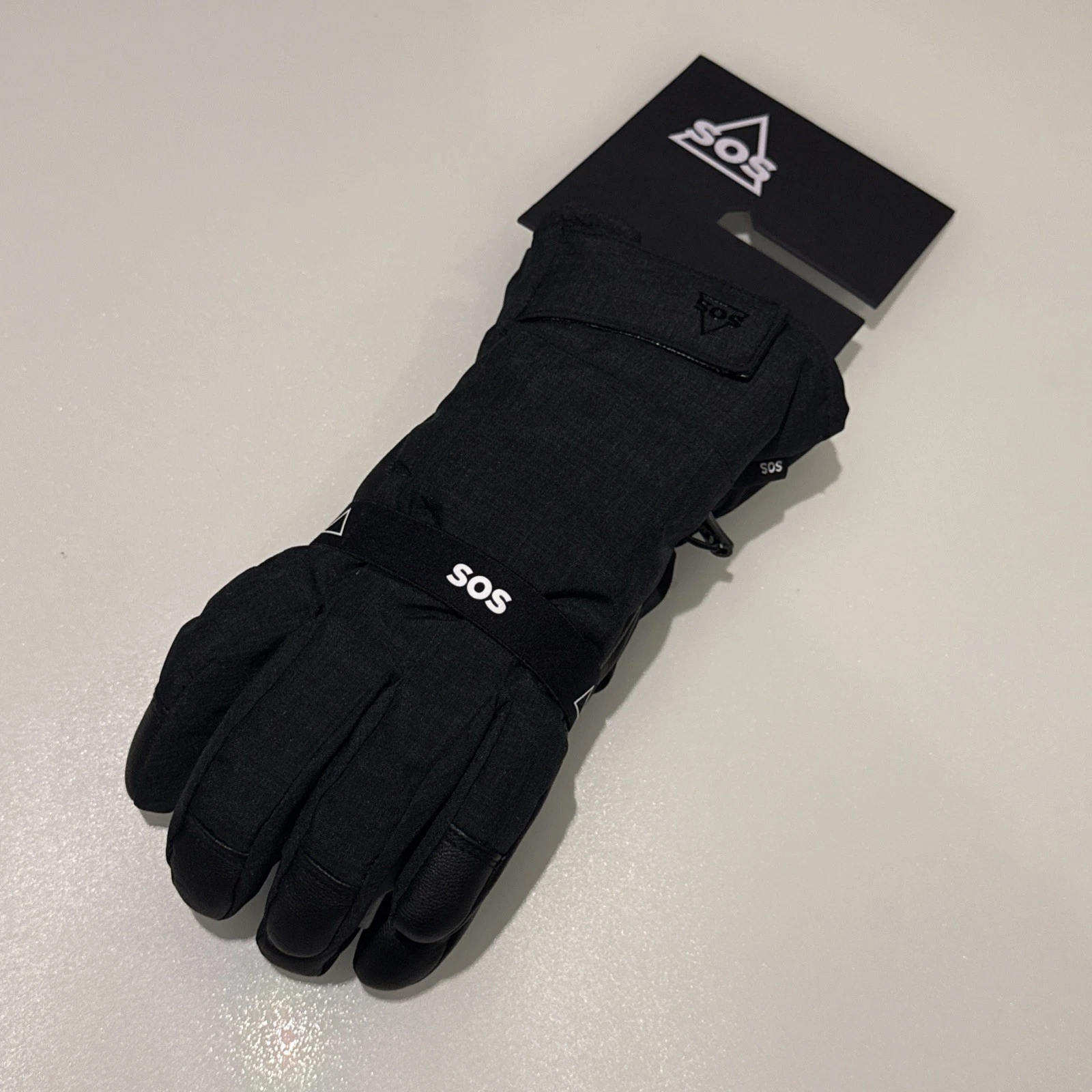 SOS Fernie Short Gloves Winter Sports Ski Snow Size 7 Fast Post Primaloft