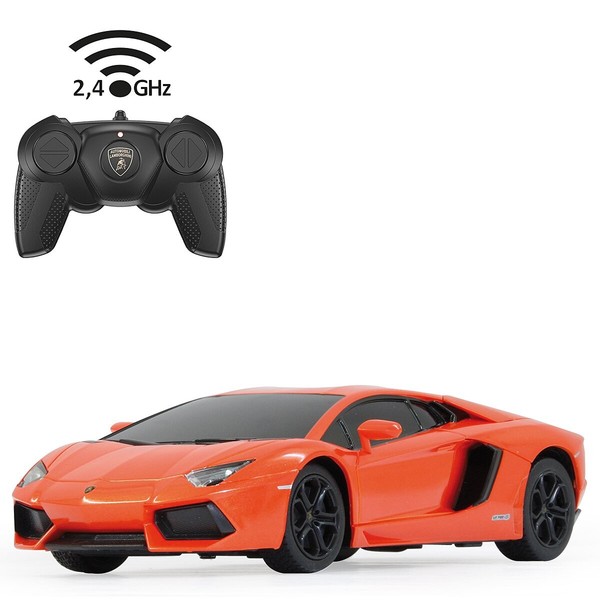 Jamara Lamborghini Aventador 1:24 Orange 2,4Ghz Rc Auto-image