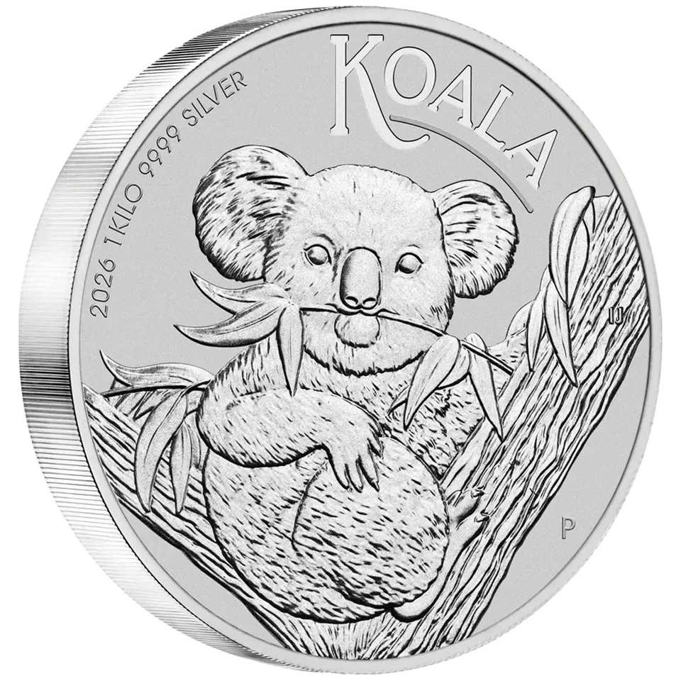 Silbermünze 1kg Koala 2026 - Australien - Anlagemünze - ST - Bild 1 von 3