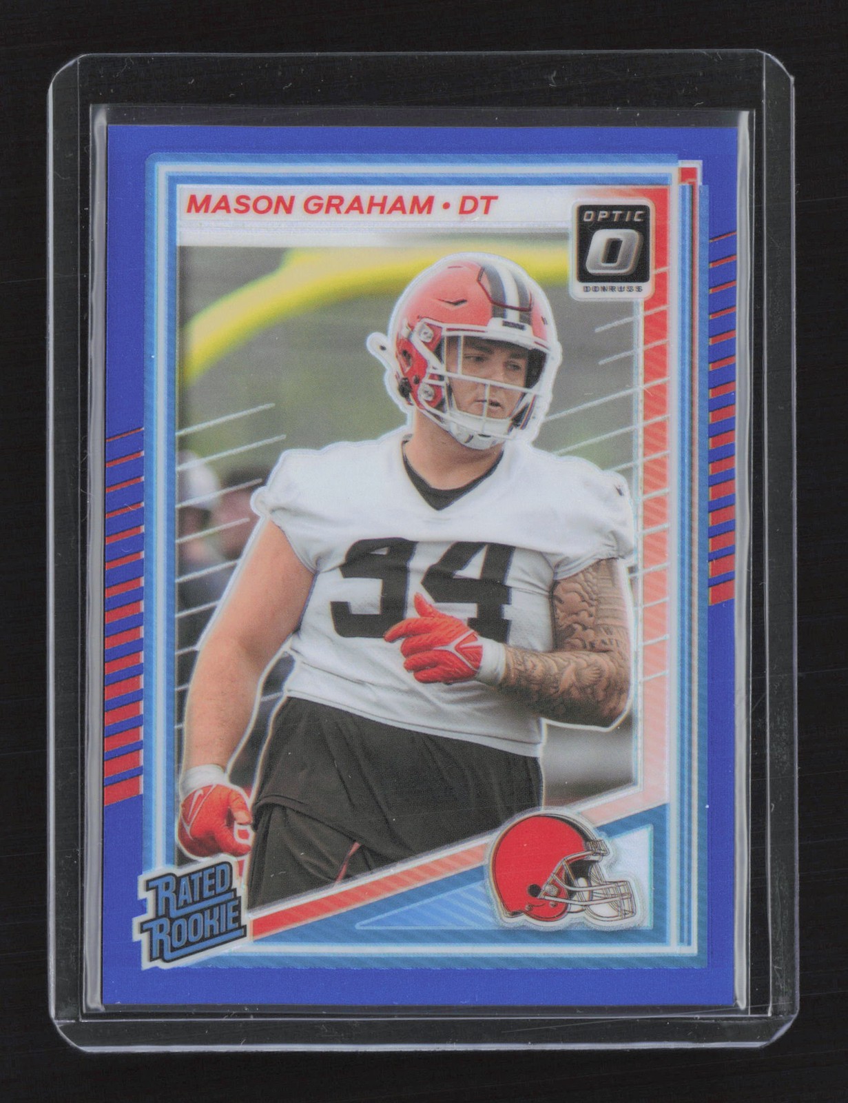 2025 Donruss Optic #206 Mason Graham Blue #/249