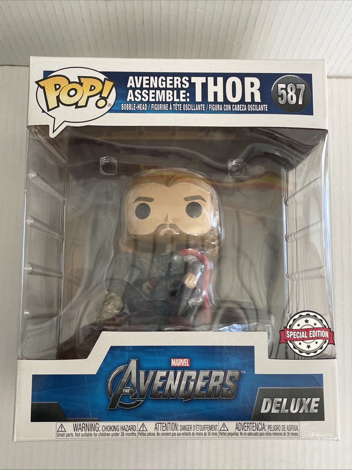 FUNKO POP AVENGERS ASSEMBLE: THOR 587 special edition - nuovo